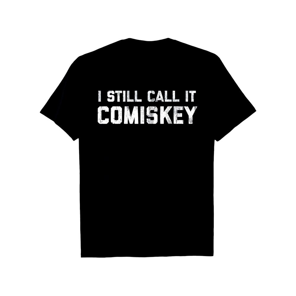 White Sox T Shirt L Retro MLB Cominsky Cotton Men's Tee Crew New Black Baseball